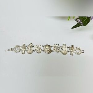 AJC, Santa Christmas Holiday Statement Bracelet.